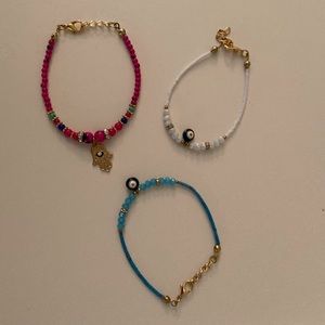 NWOT Set of 3 Bracelets